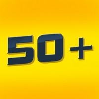  ( , , )  50+