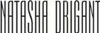  ( , , ) NATASHA DRIGANT